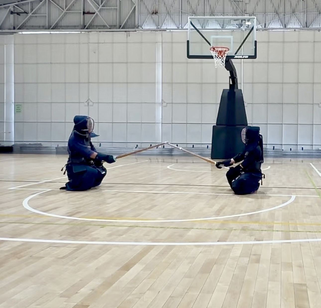 Kendo waza technique demonstration — BKS Bacolod