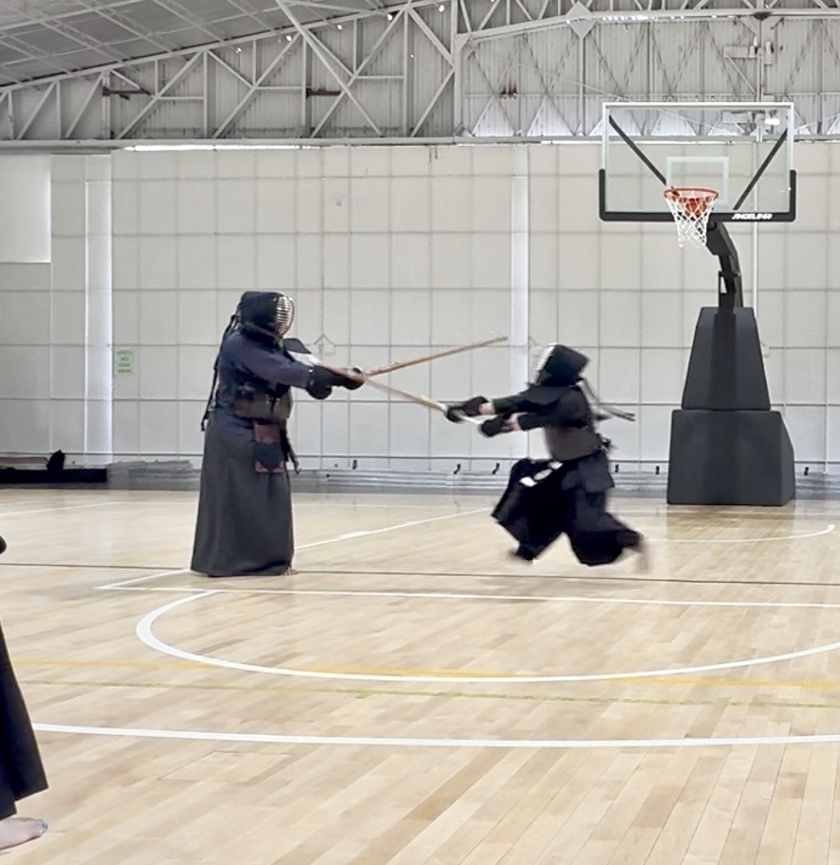 Zanshin remaining spirit after kendo strike — Bacolod Kenshi Shurendan